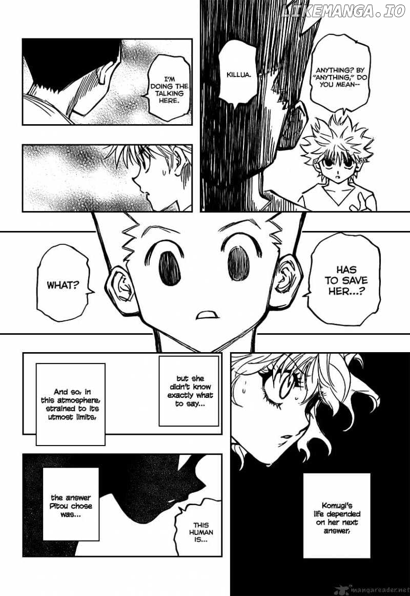 Hunter x Hunter, Chapter 274 image 15